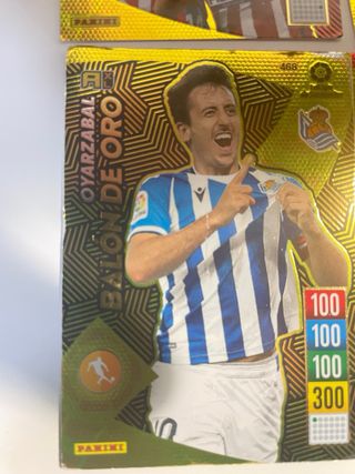 Lote 13 cromos Adrenalyn XL 2021 Balón de Oro