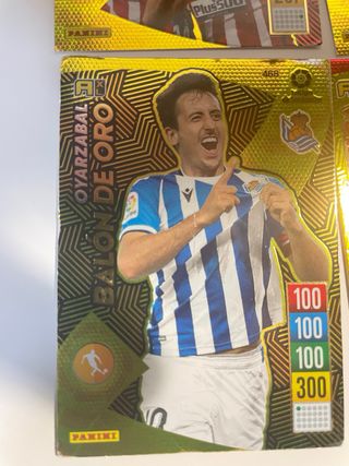 Lote 13 cromos Adrenalyn XL 2021 Balón de Oro