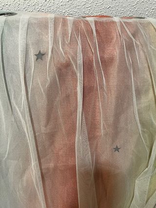 Cortinas habitación arcoíris con estrellitas