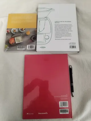 Lote 3 Libros de recetas de Cocina para Thermomix