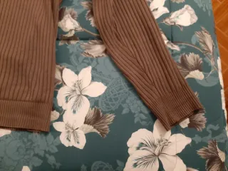 Maglioncino uomo marrone taglia XL