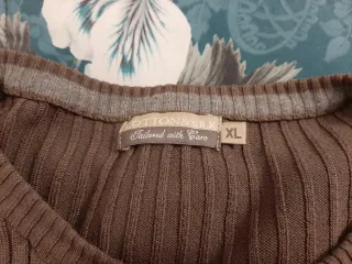 Maglioncino uomo marrone taglia XL