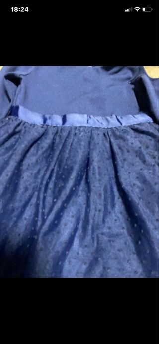 Vestito bimba Chicco blu