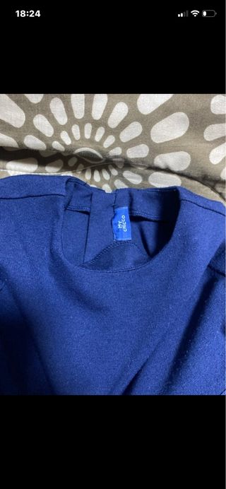 Vestito bimba Chicco blu