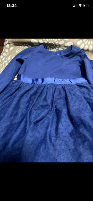 Vestito bimba Chicco blu