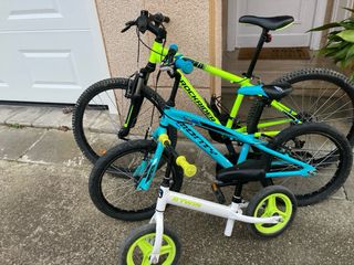 Lote bicis niño Decathlon y Monty