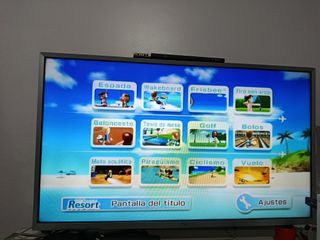 Consola Wii con 22 juegos y accesorios