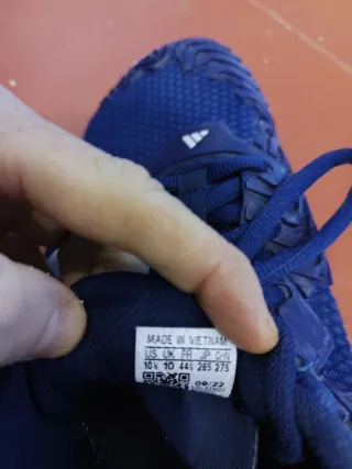 Zapatillas Adidas Deportivas Azul