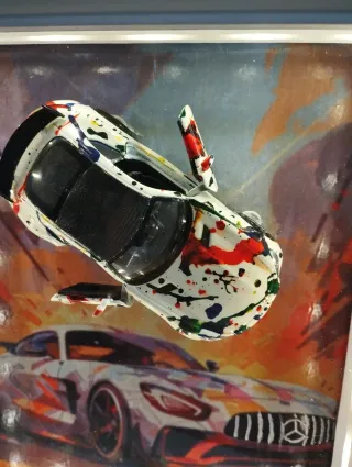 Diorama con luci led