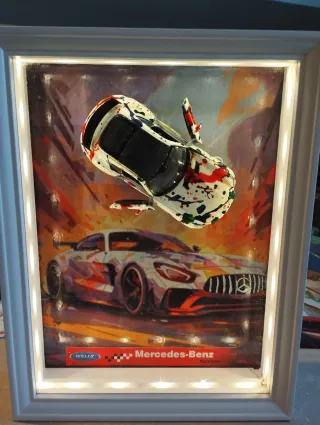 Diorama con luci led