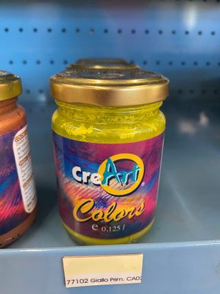 Colori acrilici CreArt Giallo Primario