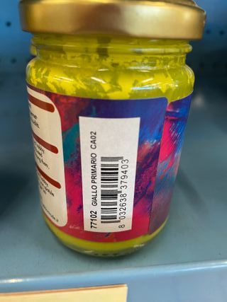 Colori acrilici CreArt Giallo Primario