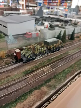 Roco Minitanks H0 88mm Transporte Ferroviario