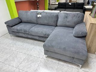 Sofá Rinconera Azul Sofisticado Diseño Moderno