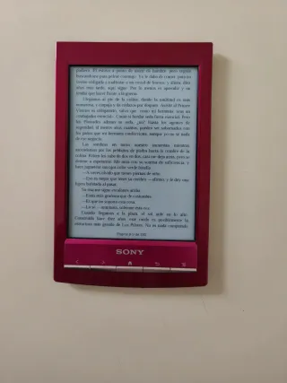 Ebook Sony PRS T1 Rosa/Rojo