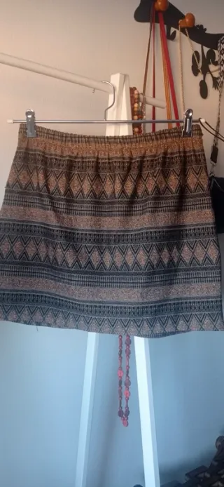 Falda corta Nekane estampada