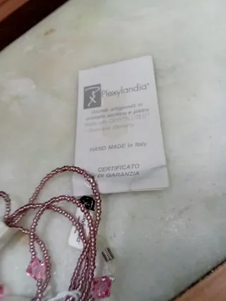 Reggiocchiali Swarovski Rosa