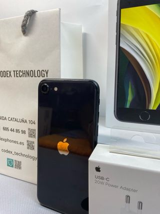IPHONE SE GEN 3 NEGRO 128GB BATERIA 100%