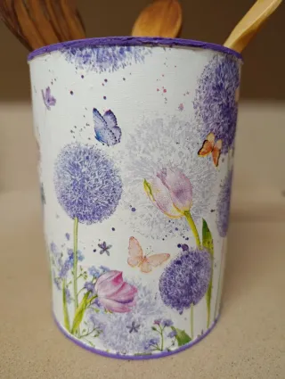 Tarro de cocina decorado