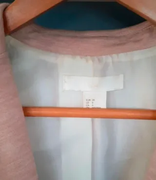 H&M Talla S - Blazer Rosa