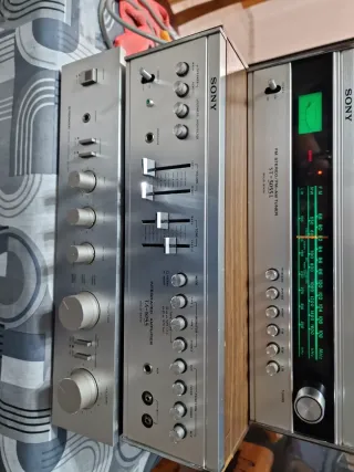 Amplificador Sony TA-1055 Plata