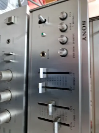 Amplificador Sony TA-1055 Plata