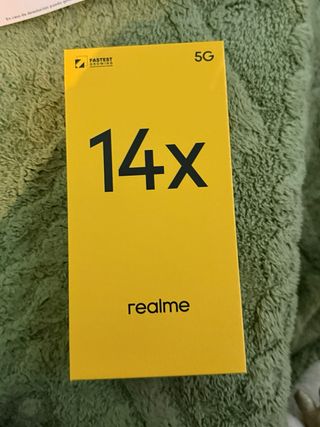 Móvil Realme 14x 256GB Negro Nuevo