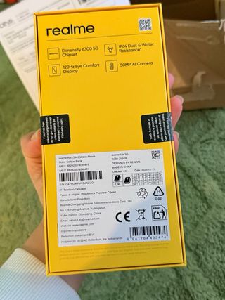 Móvil Realme 14x 256GB Negro Nuevo