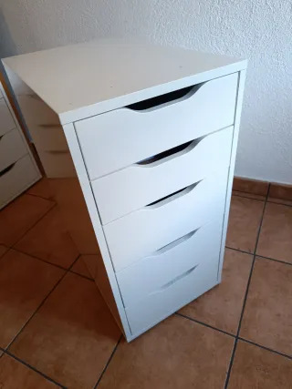 Cajonera Alex Ikea Blanca