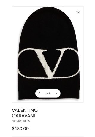 Gorro Valentino Nuevo ( original )