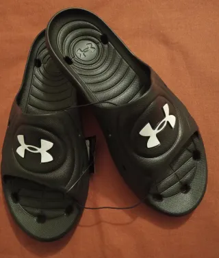 Chanclas Under Armour Hombre Talla 44 Negras