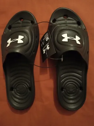 Chanclas Under Armour Hombre Talla 44 Negras