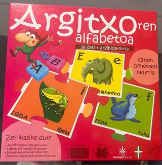 Argitxo Alfabetoa Juego Educativo