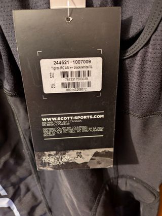 NUEVO Conjunto invierno SCOTT talla XL