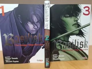 Basilisk: The Kouga, Ninja Scrolls 1, 2 y 3