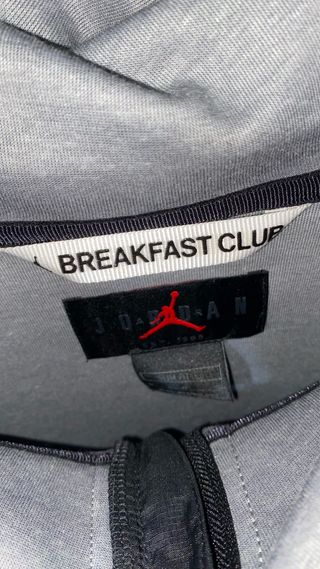 Sudadera Jordan Gris con Cremallera