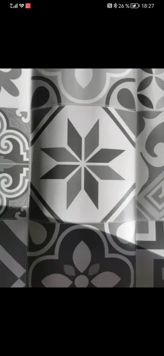 9 Stickers 15x15cm Azulejo/Pared