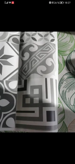 9 Stickers 15x15cm Azulejo/Pared