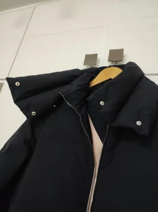 Plumífero largo Bimba y Lola azul marino