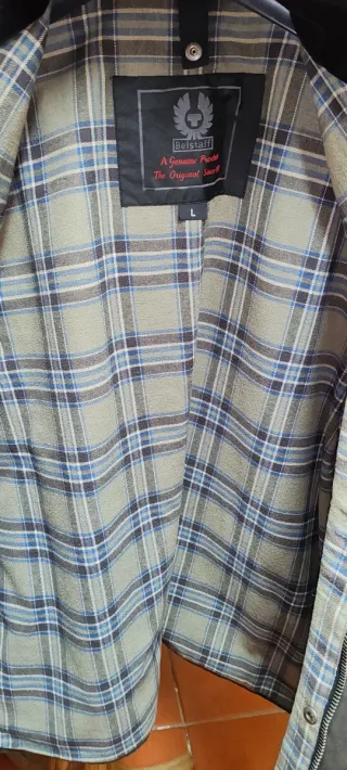 Chaqueta Belstaff encerada Talla L