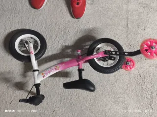 Bicicleta de aprendizaje para niña