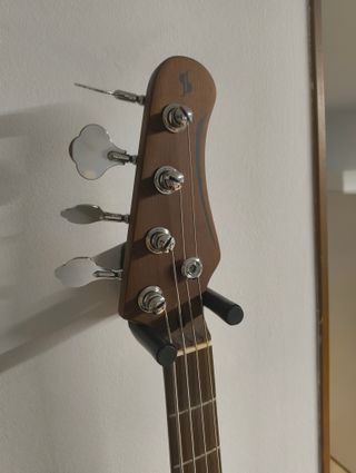 Basso elettrico Stagg bianco