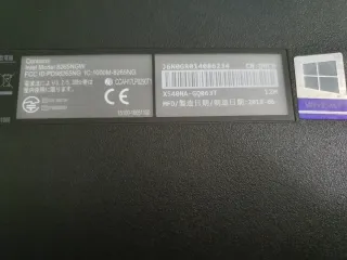 Portátil Asus X540N Negro