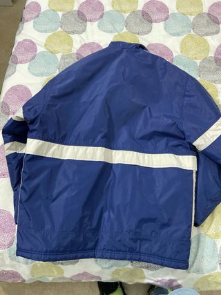 Chaqueta Adidas Azul y Blanca