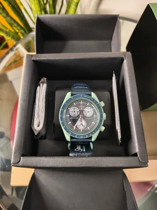 Bioceramic MoonSwatch Collection Mission on Earth