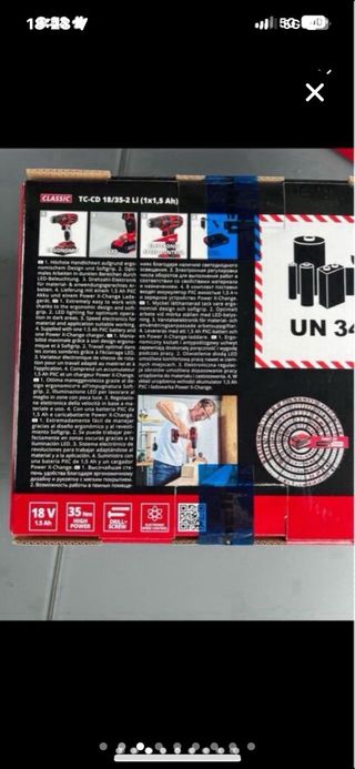 Taladro Atornillador Einhell Precintado