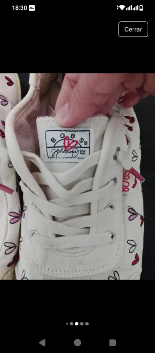 Skechers Bob's Bailarinas Corazones Talla 40