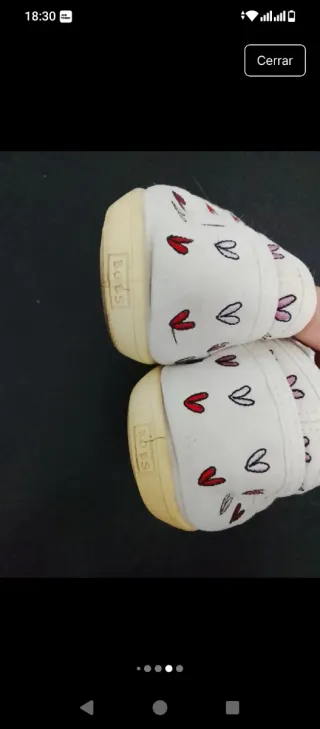 Skechers Bob's Bailarinas Corazones Talla 40