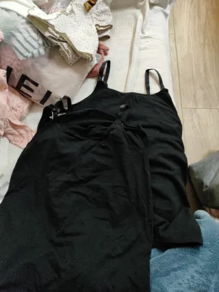 Camiseta Lactancia Negra