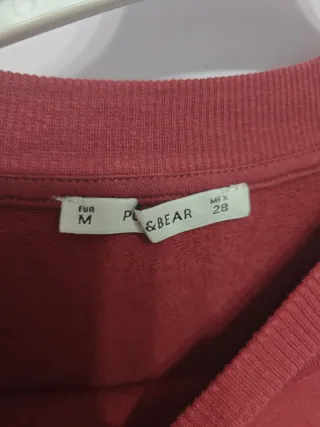 Sudadera granate CALL.ME